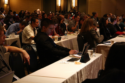 Attendees at the Financial Blogger Conference Attendees at the Financial Blogger Conference