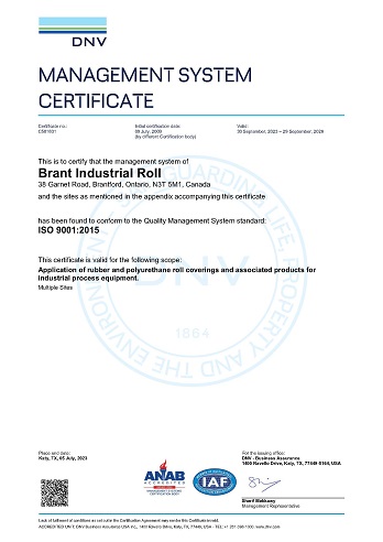 ISO 9001:2015 Certificate
