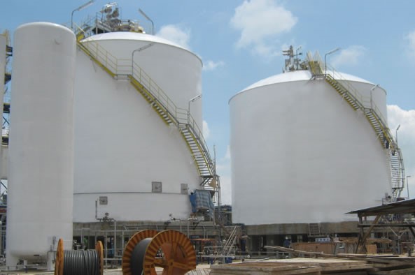 Tank in Antigua, West Indies