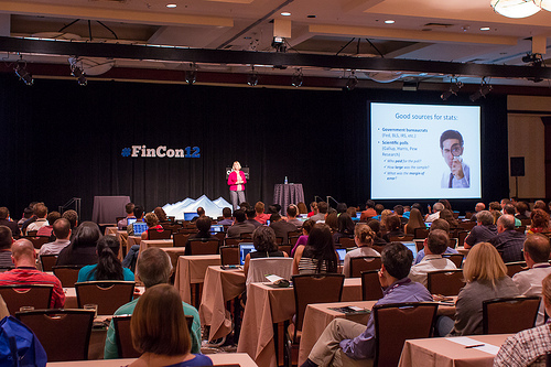 The Main Stage at FinCon12 The Main Stage at FinCon12